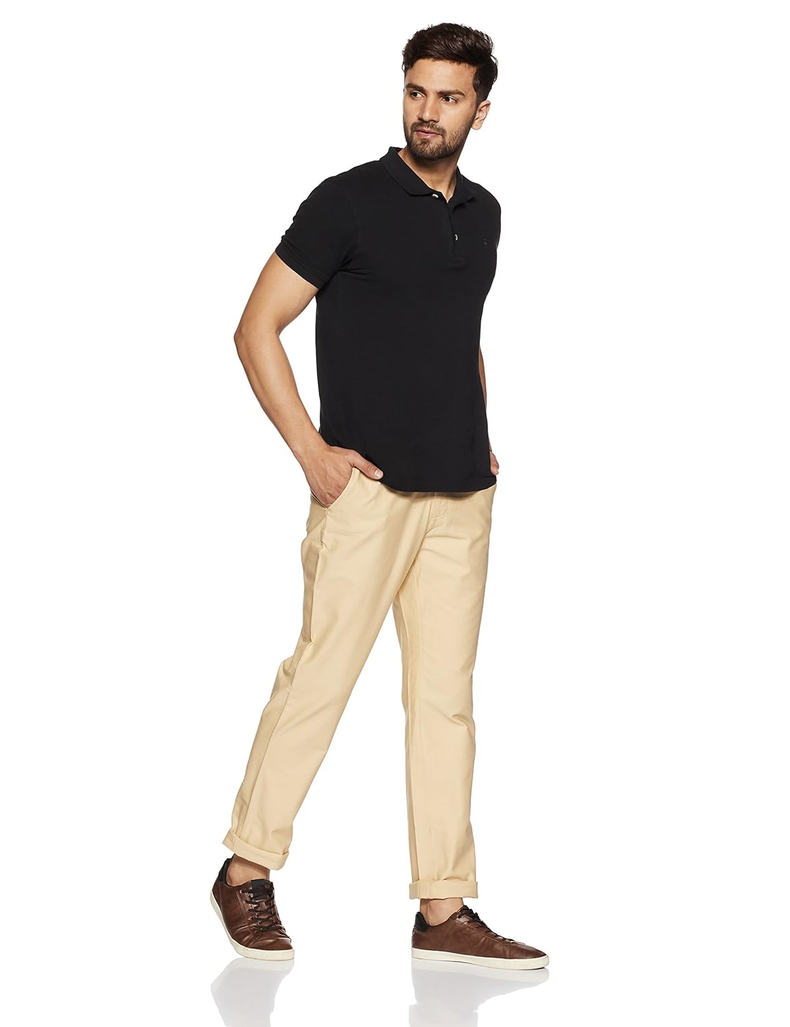 blackberrys men's slim fit casual trousers