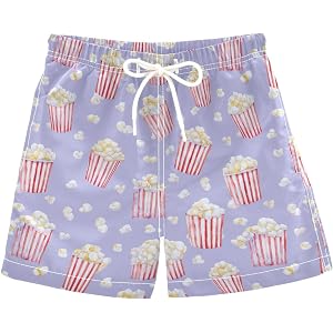 Ollabaky Boys Board Shorts Quick Dry Swim Trunks