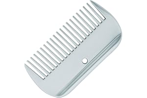 DrTail 4" Mane & Tail Comb for Horses – Ergonomic Design for Gentle Detangling and Grooming – Ideal for Equine Hair Care and Maintenance (Small Gap 4")