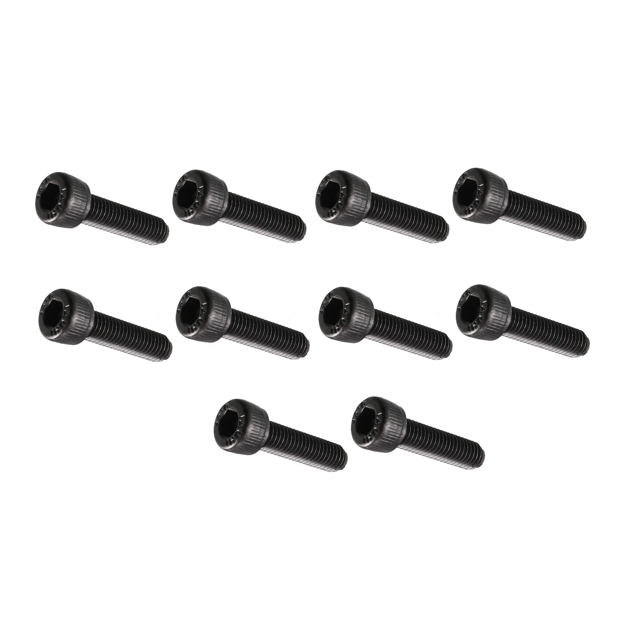 MACHSWON M5x20mm Hex Socket Head Cap Screws Bolts Full Thread 12.9 Grade Alloy Steel Black Oxide Finish Allen Socket Drive Machine Screws 30Pcs — image 1