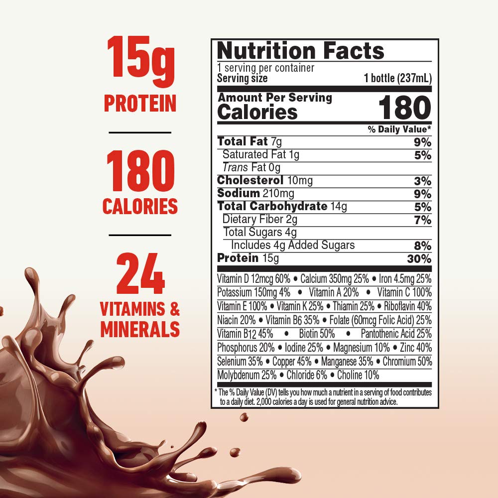 BOOST Women Balanced Nutritional Drink, Rich Chocolate, 8 Ounce Bottle