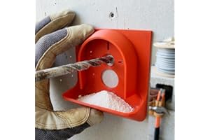 1Pc Drill Dust Collector, Practical Wall Drilling Dust Catcher with Anti-Dust Protective Cover, Clean & Accurate Drilling Too