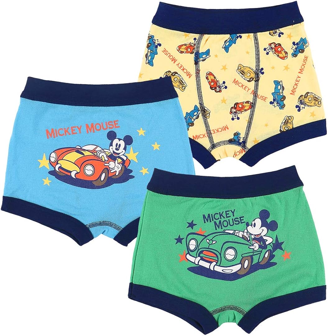 Amazon Co Jp 西松屋 ディズニー 3枚組ボクサーブリーフ ミッキー 90cm 95cm 95cm 服 ファッション小物