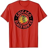 Chicago Blackhawks Symbol Red Officially Licensed T-Shirt