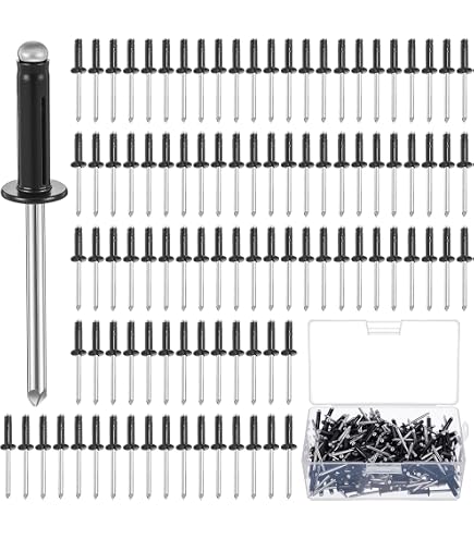 Edge Performance 3/16" Small Head Tri-Fold Aluminum Pop Rivets (50 Pack) – AX66A