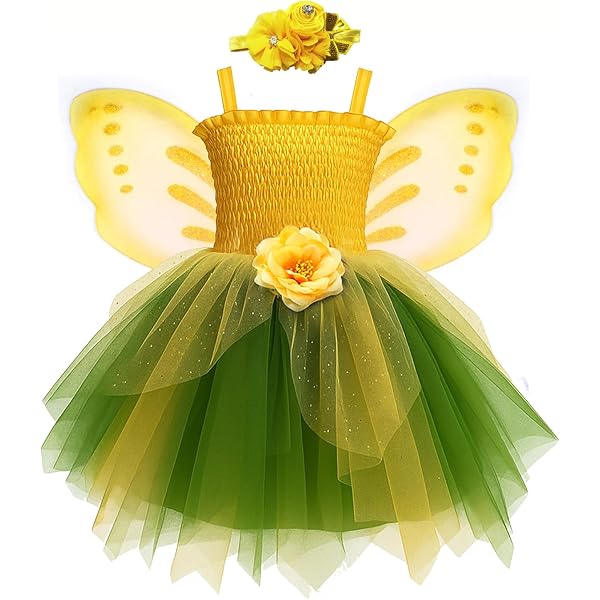 Amazon.com: Petitebella Orange Fairy Dress for Girls (1-2 Year) : Clothing,  Shoes & Jewelry