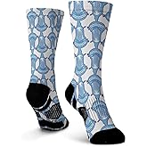 ChalkTalkSPORTS Lacrosse Performance Mid-Calf Socks - Multiple Designs - Graphic Flex Lacrosse Socks - Youth and Adult