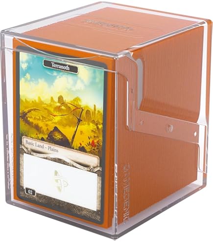 Boîte De Rangement MTG Cartes – Cuir Synthétique Chat Noir – Plus De 100 Cartes Manchonnées – Étui TCG CCG Collection
