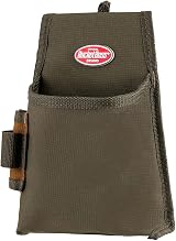 Bucket Boss 54160 Fastener Tool Pouch with Flap, Brown/Green view 5