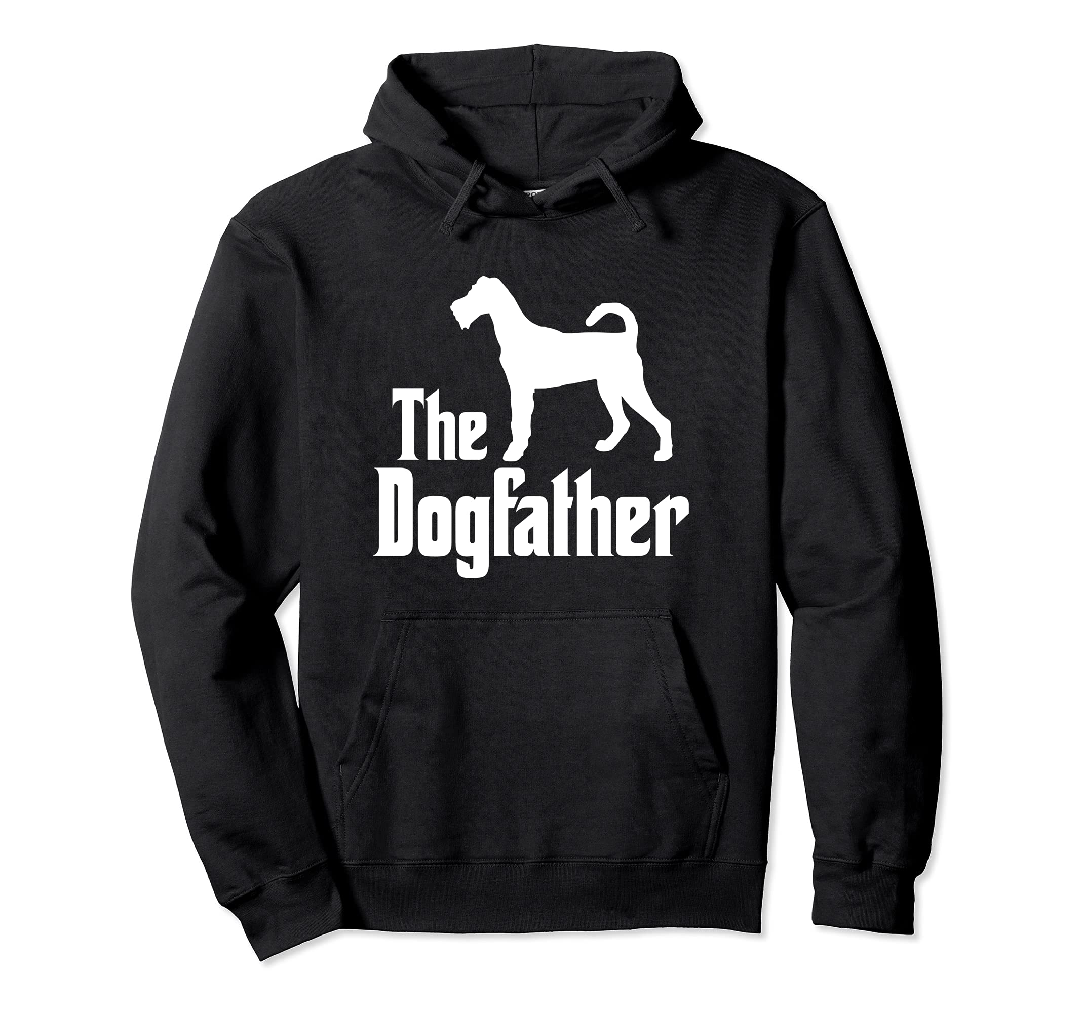 The Dogfather - funny dog gift, funny Irish Terrier Pullover Hoodie