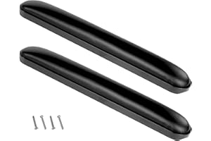 EYL MEDICAL SUPPLIES Padded Universal Vinyl Arm Pads Compatible with Most Invacare, Medline, Drive, E&J, Guardian, Lumex, Tuffcare, ALCO & Other Manual Wheelchairs Pack of Two (Full Arms)