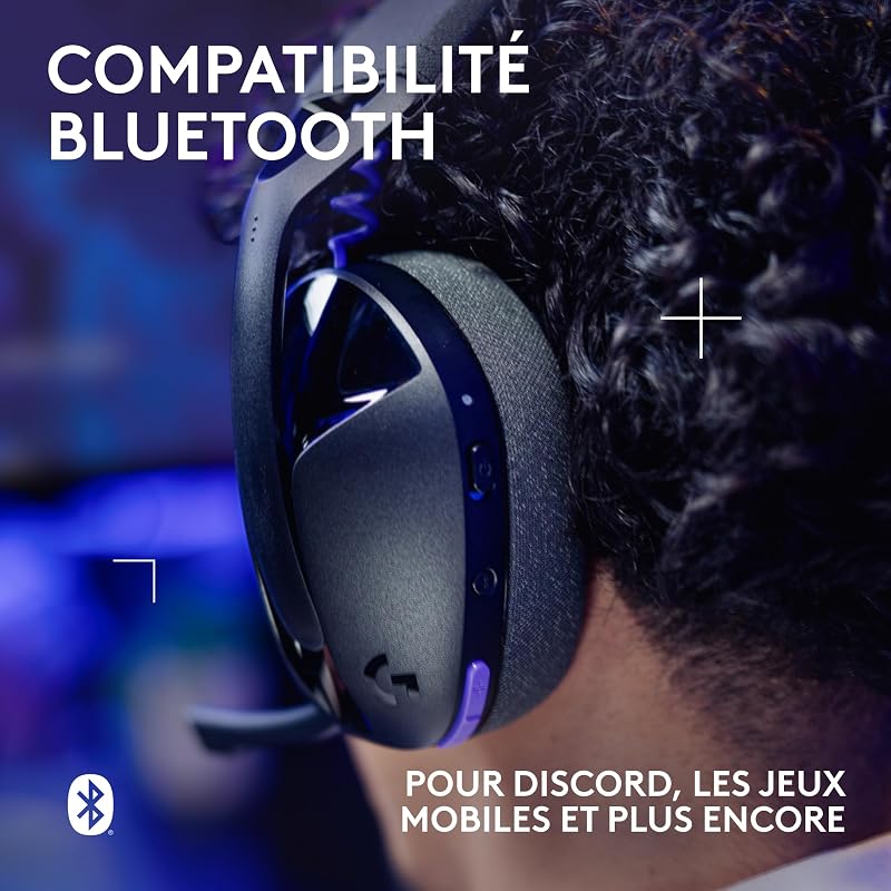 G321 LIGHTSPEED, casque gaming Bluetooth sans fil - Noir