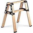 2x4basics 90196MI Custom Pro Brackets Sawhorse, 2 Pack , Black