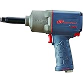 Ingersoll Rand 2235QTIMAX-2 1/2" Air Impact Wrench, 2" Ext Anvil, Quiet, 1300 ft-lb Torque, Titanium Hammercase, Friction Ring Retainer, Pistol