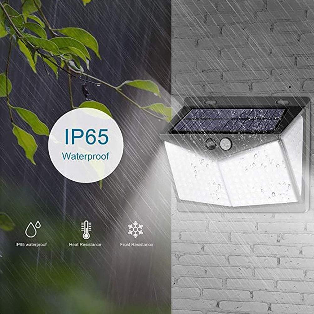 TOGETOP Luz Solar Exterior, 270 °Iluminación Foco Solar con Sensor de