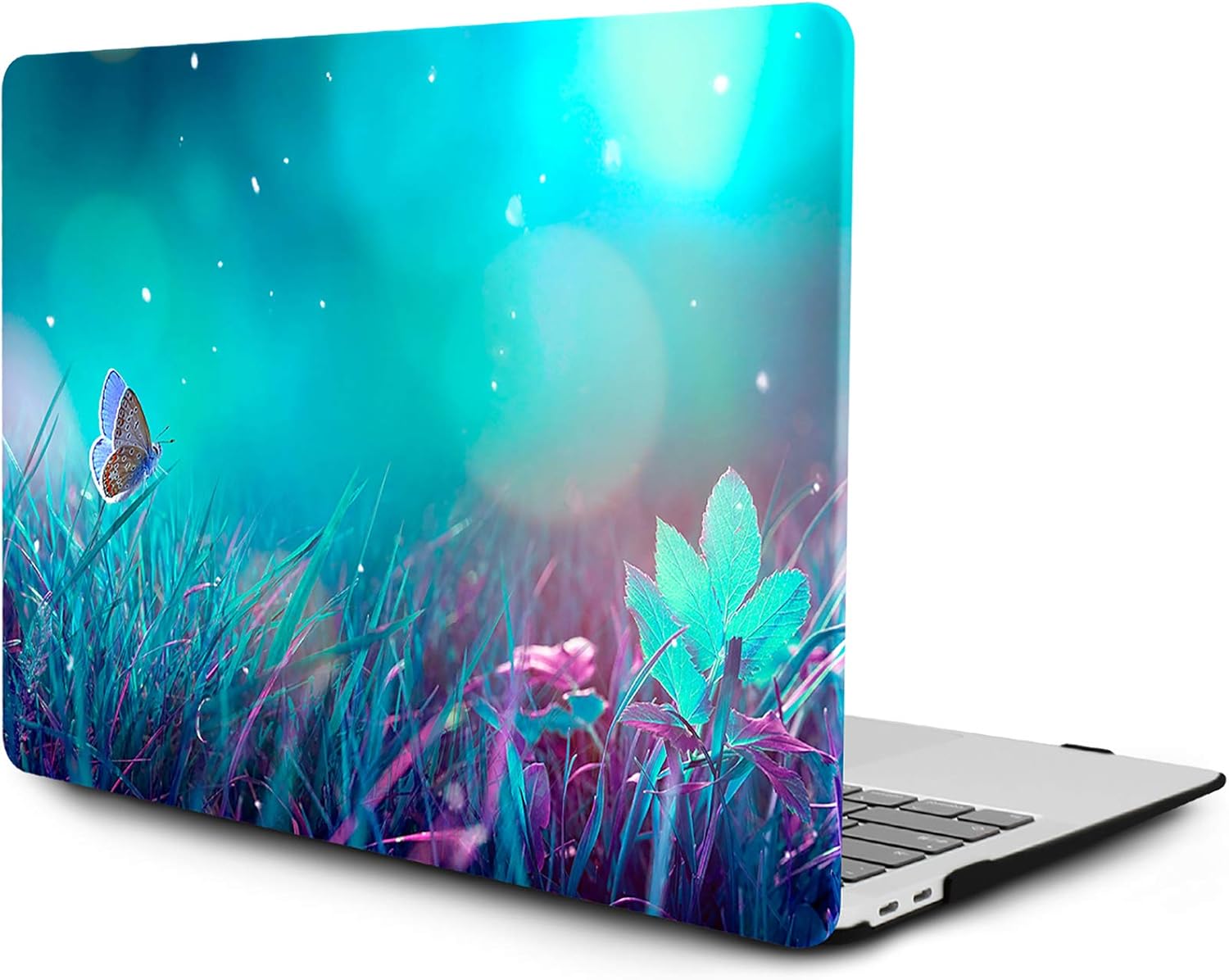 OneGET Macbook Pro 13 Inch Case with Touch Bar Laptop Case 2020 Release A2251 A2289 Macbook Pro Cover for MacBook Pro 13 with Display 13 Inches Hard Shell Flowers(2020 A2289/2251 Newest Pro 13'', F17)