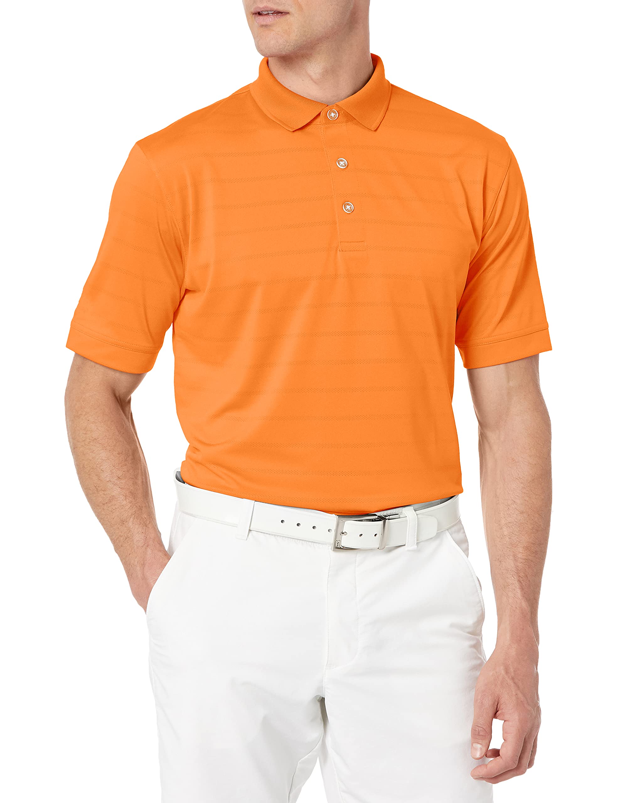 Callaway Men's Short Sleeve Opti-Dri Performance Golf Polo Shirt, Stretch, Moisture-Wicking (Available in Big & Tall), Carrot, 3X-Large Image