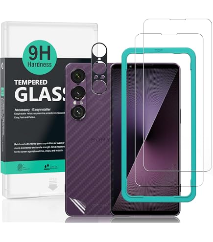 Film Protection écran Verre Trempé 9H Pour Sony Xperia - Anti-rayures, Facile à Poser - Neuf