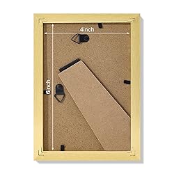 Vittanly 4x6 Picture Frame, Display Pictures 3.5x5