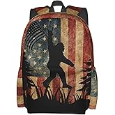 famliihw American Flag Tree Backpack Bookbag Laptop Backpacks Multipurpose Daypack for Boys Girls School Men Women Travel Hiking