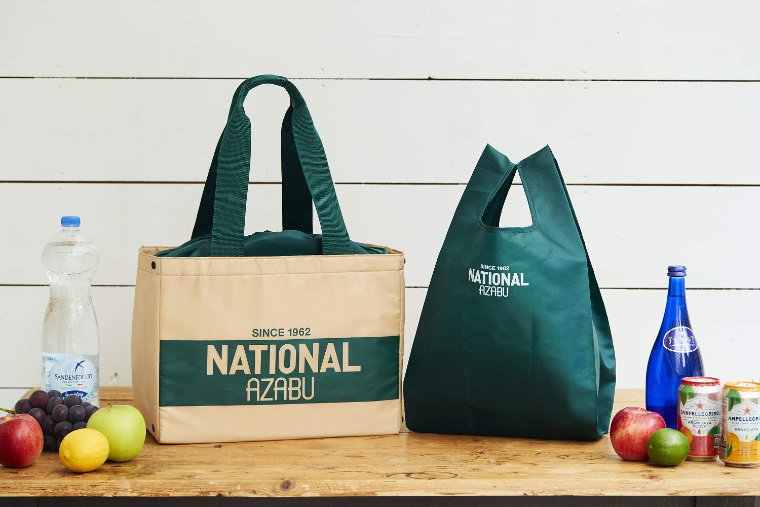 NATIONAL AZABU 保冷もできるショッピングバッグ&極小にまとまるエコバッグBOOK