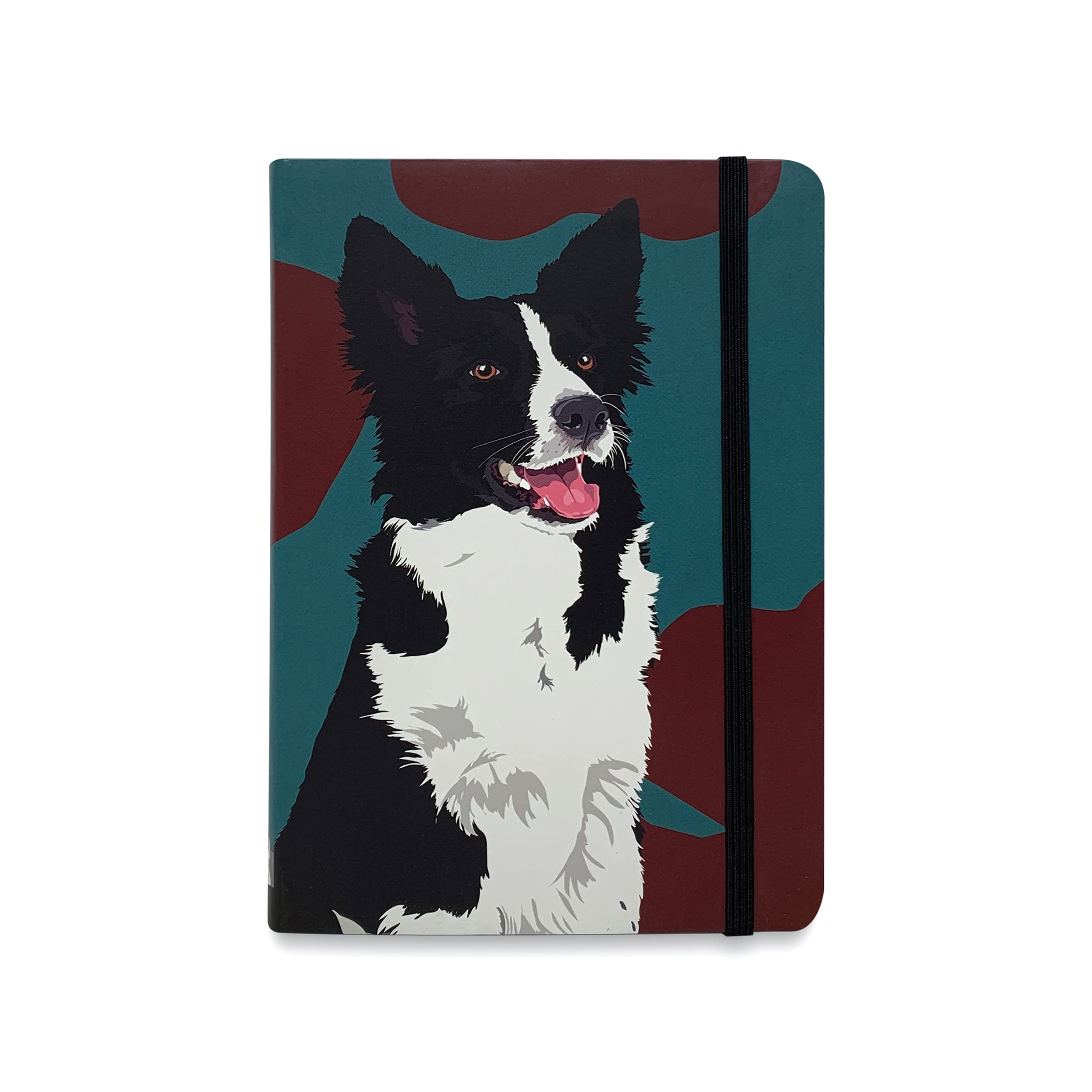 Border Collie Pocket Notebook by Leslie Gerry