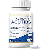 Acutibs Vegan Capsules - Natural Digestive Aid with Artichoke & Ginger Extracts for Gastric Discomfort Relief, Nausea, Bloating & Abdominal Pain, Helps ease IBS and Reduce Gut Inflammation, 60 Count