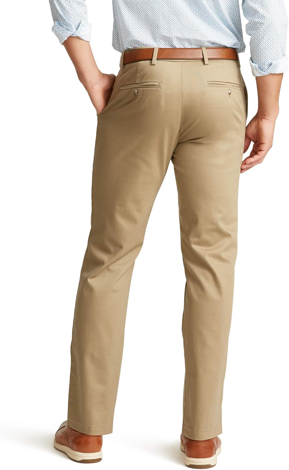 Dockers Men's Straight Fit Signature Lux Cotton Stretch Khaki Pant at  Men’s Clothing store