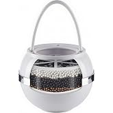 Crystal Quest Bathtub Filter, Bath Filter Removes Chlorine &amp; Lead, BPA-Free | 2500 Gallons Capacity, ABS Material, Activated Carbon, Leak-Proof, Non-Toxic, Improves Skin, Hair &amp; Nails, Long-lasting