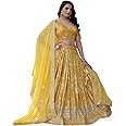 ITASHIYA indian ready to wear lehenga choli for women flared party night with stitched blouse LW-7080