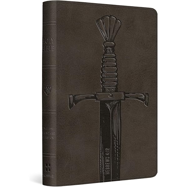 ESV Compact Bible (TruTone, Walnut, Weathered Cross Design): ESV