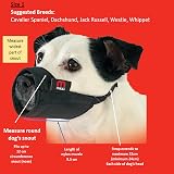 Mikki Dog Nylon Muzzle Size 1 Black Comfort Fit Adjustable view 6