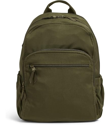Vera Bradley Women's Cotton Utility Backpack, Black