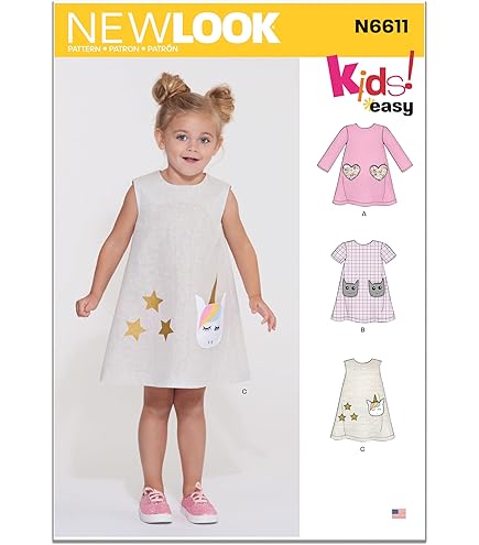 【for ★daisy★様】オーダー品 Amazon.com: Simplicity Daisy Kingdom Pattern 7744 Girls