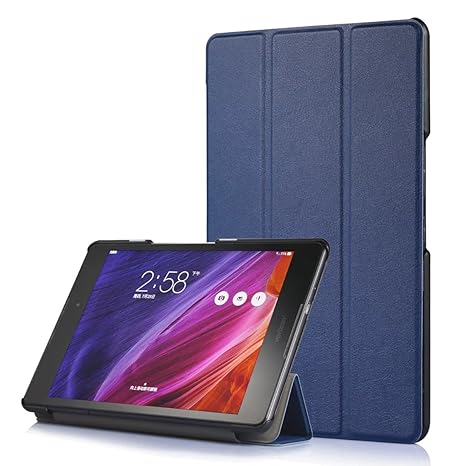 Kepuch Custer ASUS Zenpad Z8 ZT581KL / Zenpad 3 8.0 Z581KL Hülle - Shell Schutzhülle PU Tasche Smart Case Cover für ASUS Zenp