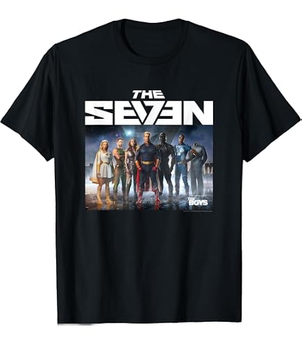 Amazon.com: The Boys The Seven Comic Superhero TV Show T-Shirt