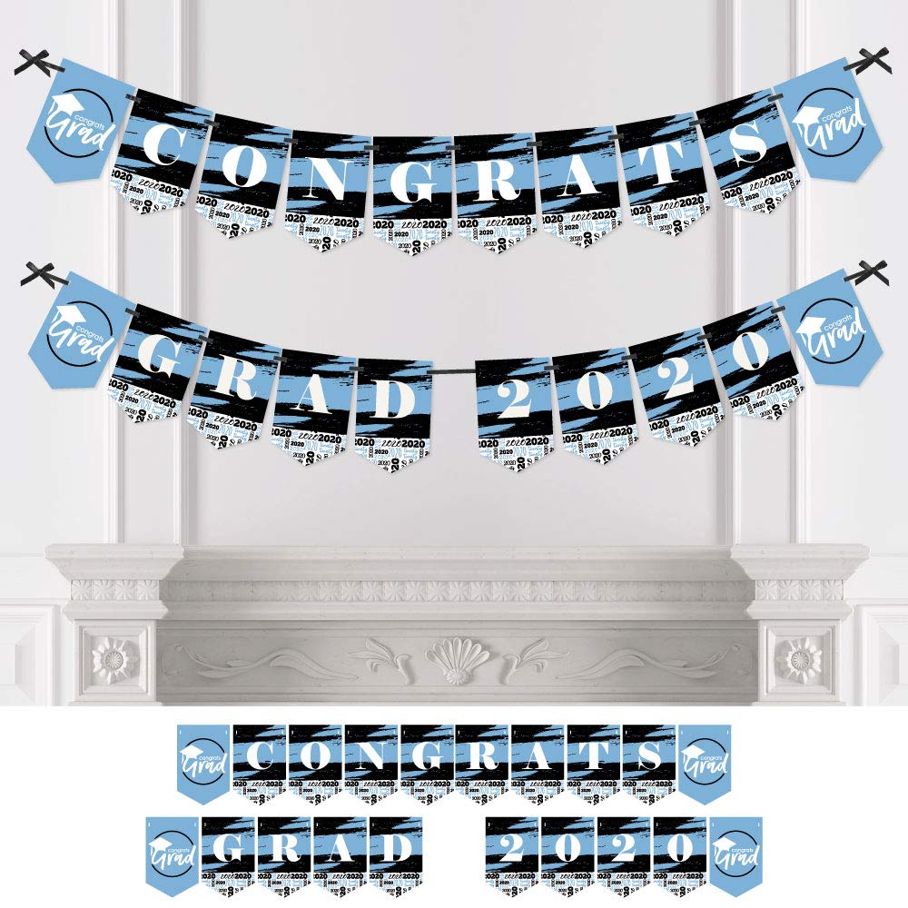  Big Dot Of Happiness Light Blue Graduation Party