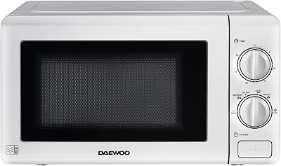 Daewoo 800W 20L Microwave Easy Clean Stainless Interior 6 Power Levels