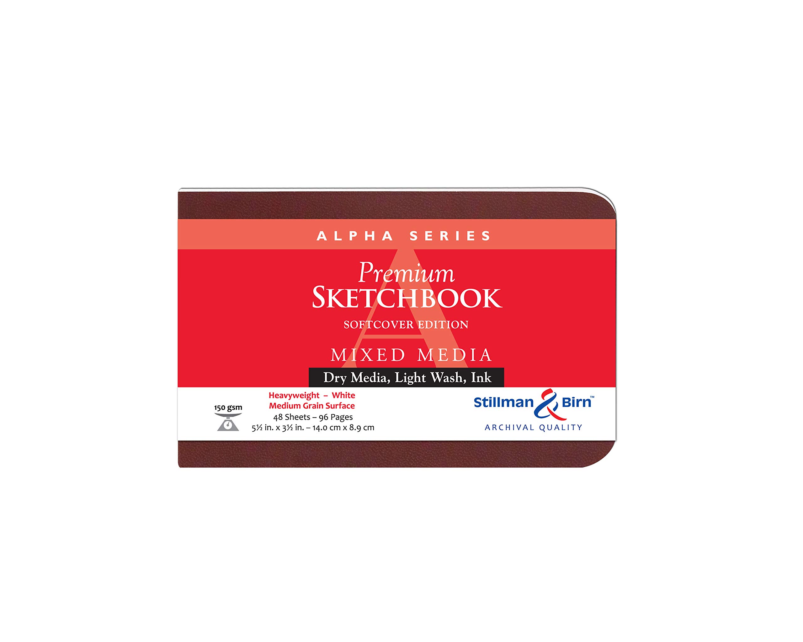 Alpha Softcover Sketchbook 5.5X3.5 Ls — image 1
