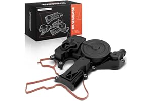 A-Premium Engine Crankcase Vent Valve Oil Separator Compatible with Volkswagen Jetta 08-14, Passat 08-10, Golf 10-13, Tiguan 