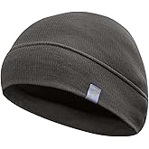 .E-M-F Skull Cap Hat, Using a Thin Bamboo Lyocell Fabric - EcoShield™ Fara-Day Fabric - Wear Under a hat or on its own - Ideal for Everyday 5 G, B T, Smart Meter & Wi Fi environments Grey