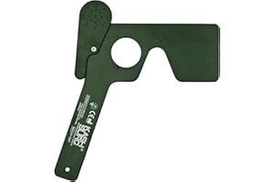 KASHSURG PROFESSIONAL MEDICAL PRODUCTS Ophthalmic Eye Occluder for Ophthalmologists, Optometrists and Orthoptists Eye Exam Tool (Green)