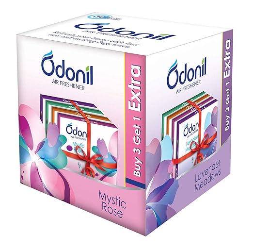 Odonil Bathroom Air Freshener Blocks 50 g (Buy 3 get 1)