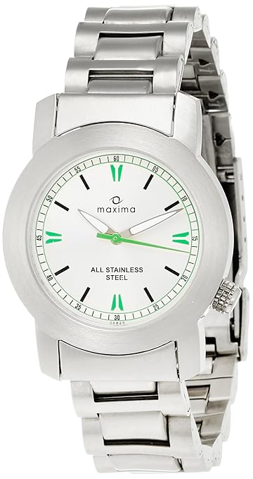 Analog Silver Dial Womens Watch-NK6153SM01