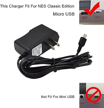 mini nintendo power cord