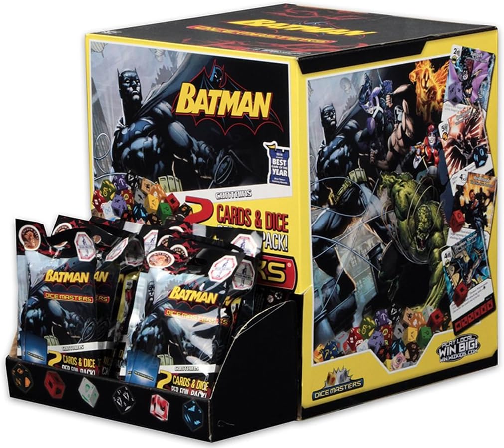 Amazon Com Wizkids Dc Dice Masters Batman Gravity Feed Toys Games