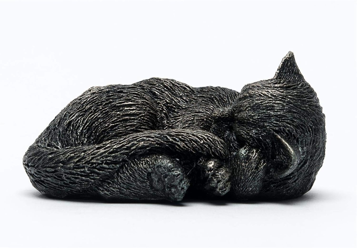 Potty Feet Sleeping Cat Curled Up Figures Plant Pot Feet - Planter Support - Handmade Decorative Ornaments - 3pcs - Image 3