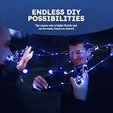 Desiretech 50 LED Battery-Powered Christmas Fairy Lights 5M Copper Wire view 4