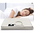 Grounding Sheets with Grounding Cord,Organic Cotton Conductive Silver Fiber,Grounding Improve Sleep (35X59inch)