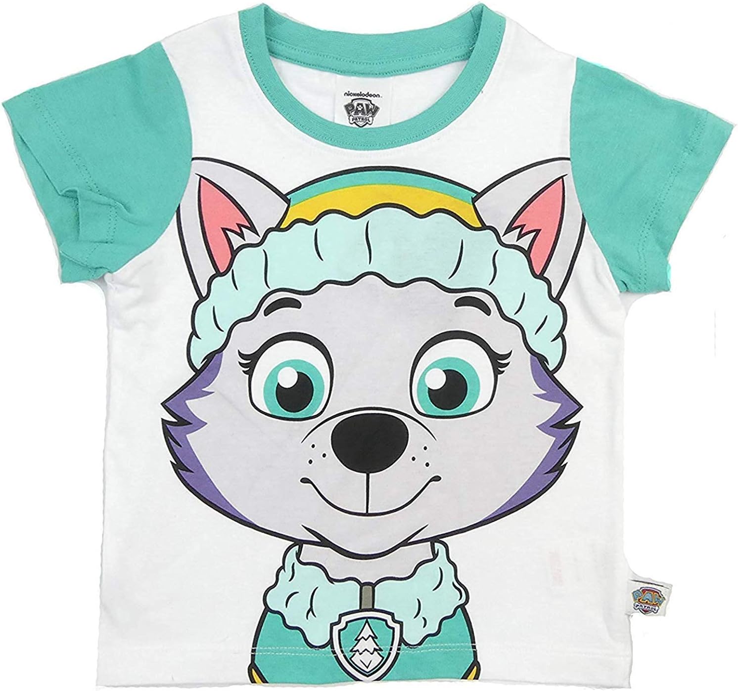 Paw Patrol T-Shirts Marshall Chase Zuma Rubble Or Rocky FiveTo Choose from 2-3 to 6-7Y